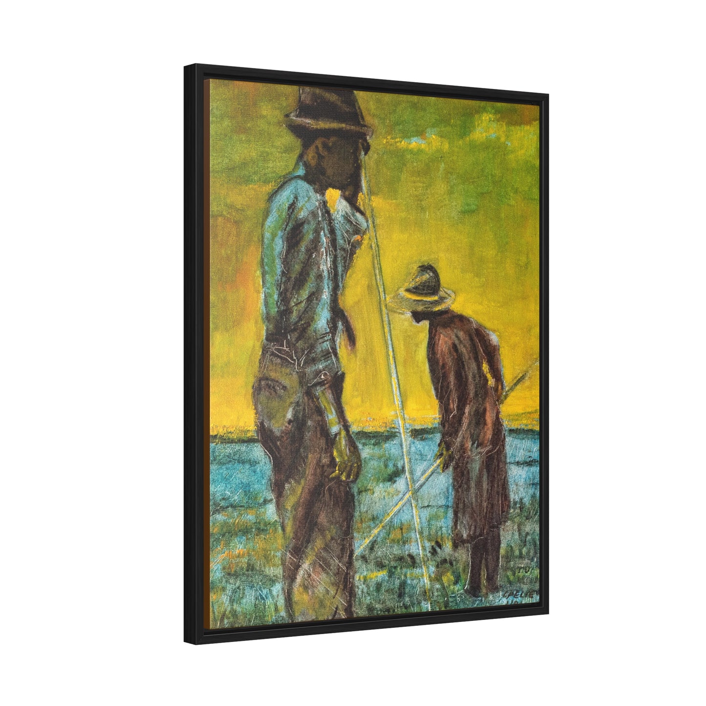 Sundown - Framed Canvas Print