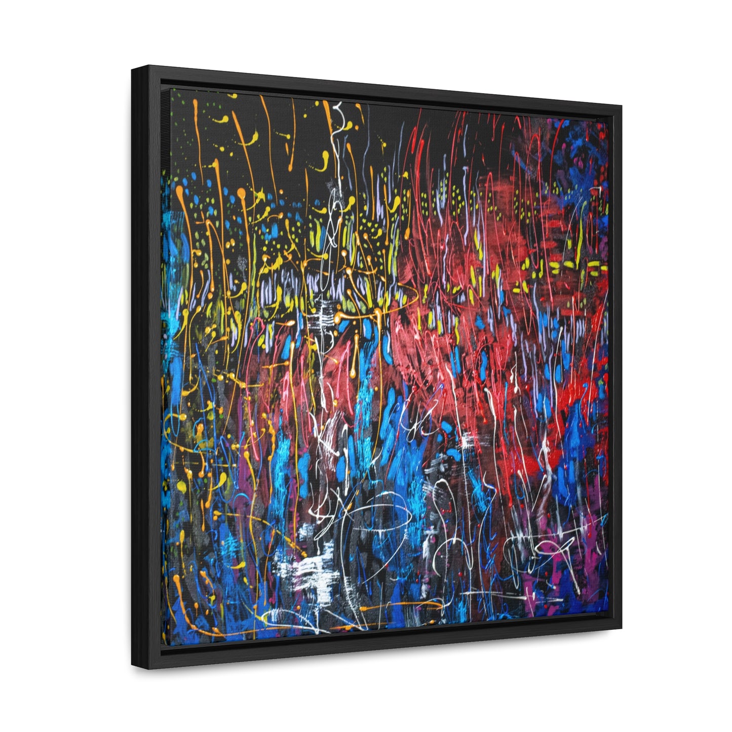 Passion of Life - Framed Canvas Print