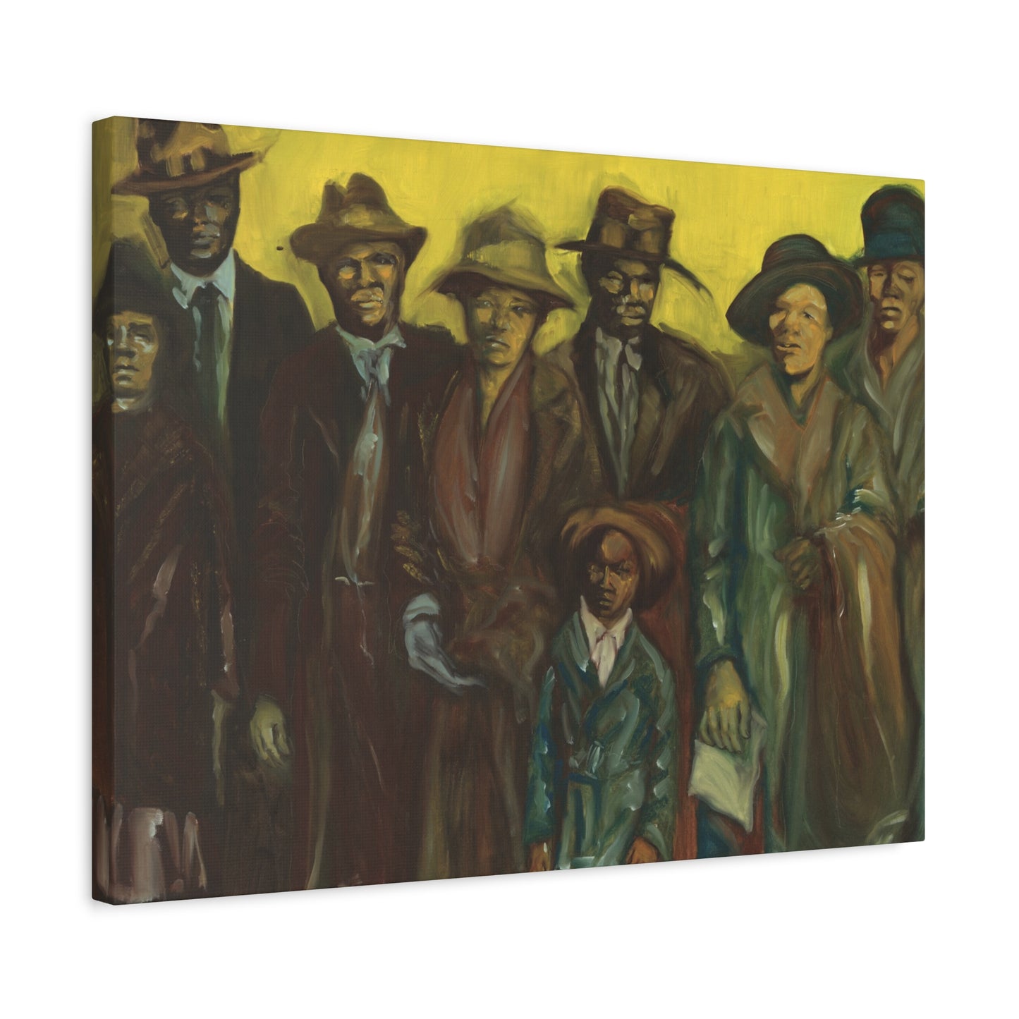 The Immigrants - Matte Canvas Prints