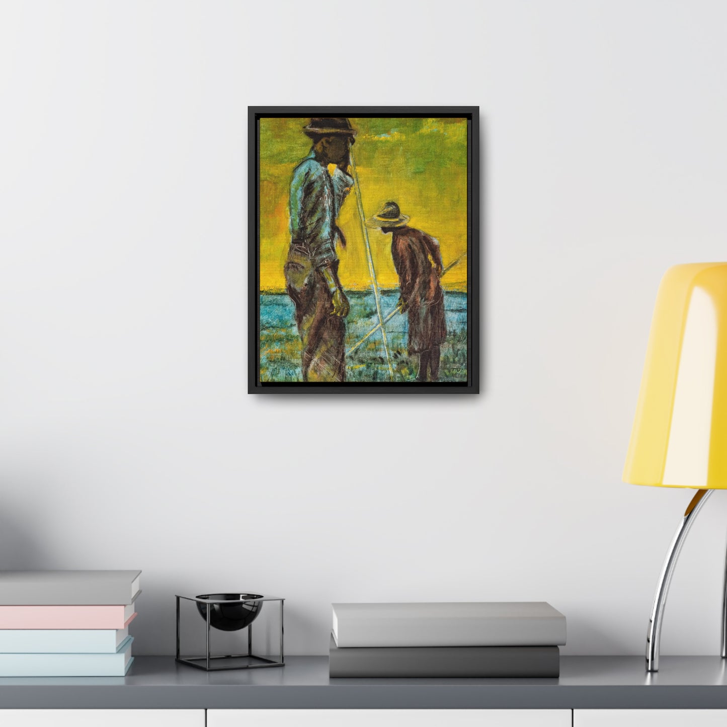 Sundown - Framed Canvas Print