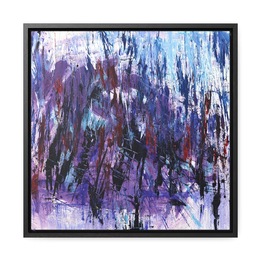 White Spring - Framed Canvas Print