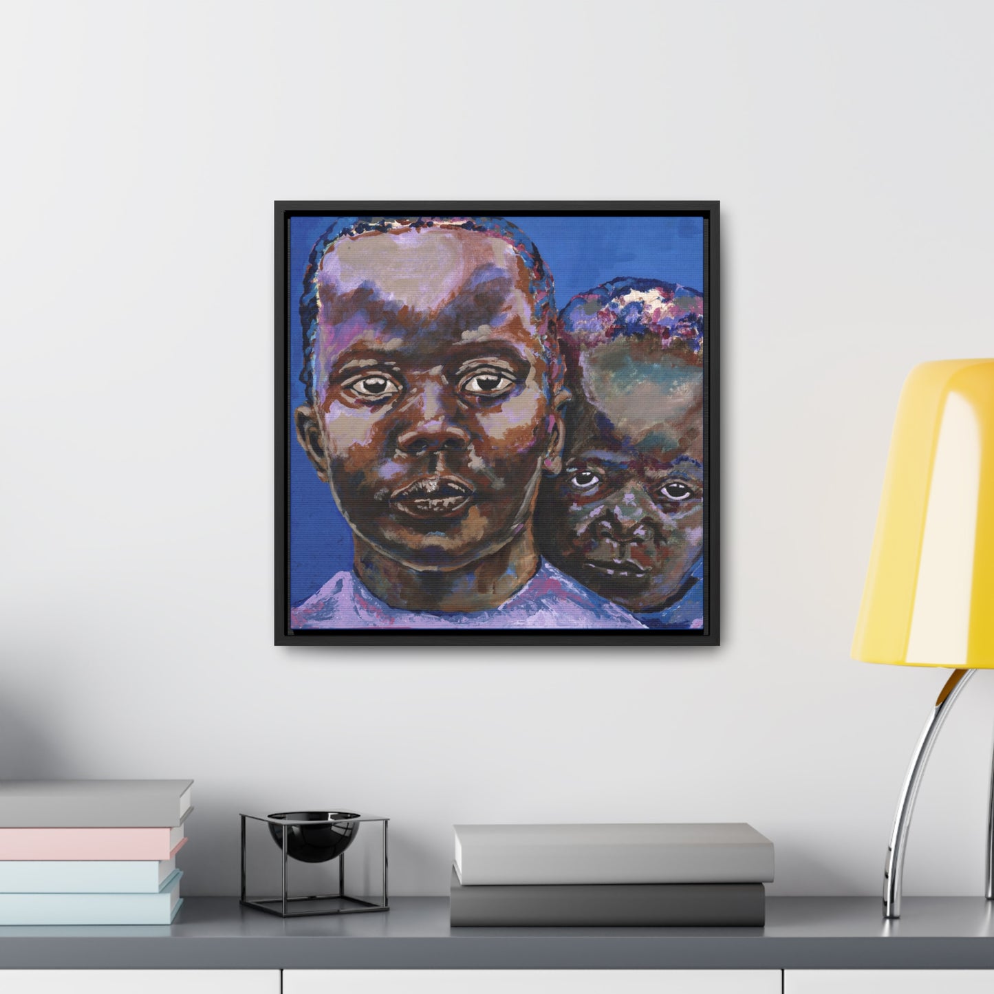 We See You - Framed Canvas Print