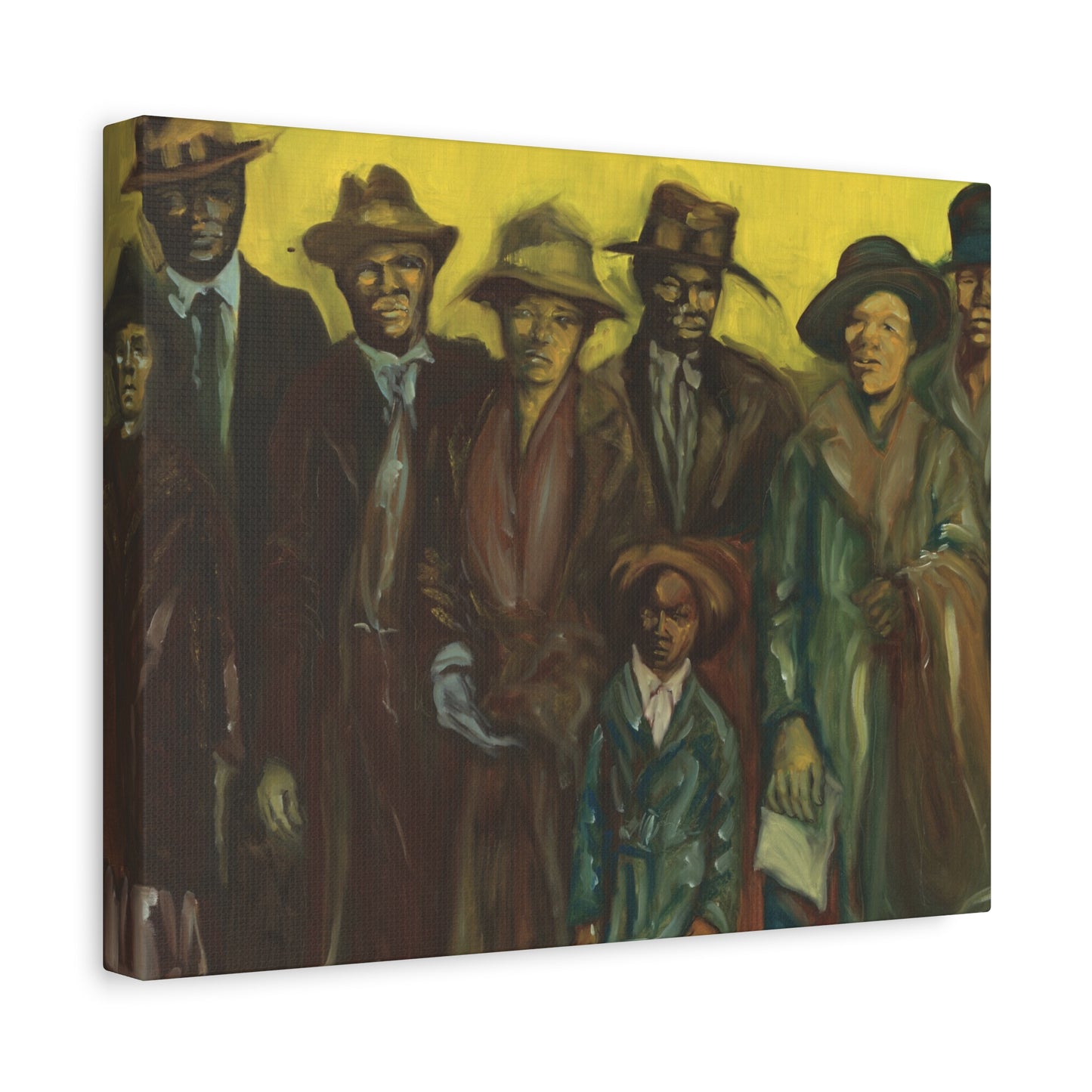 The Immigrants - Matte Canvas Prints