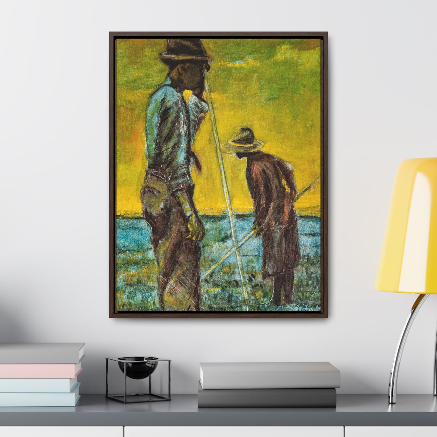 Sundown - Framed Canvas Print
