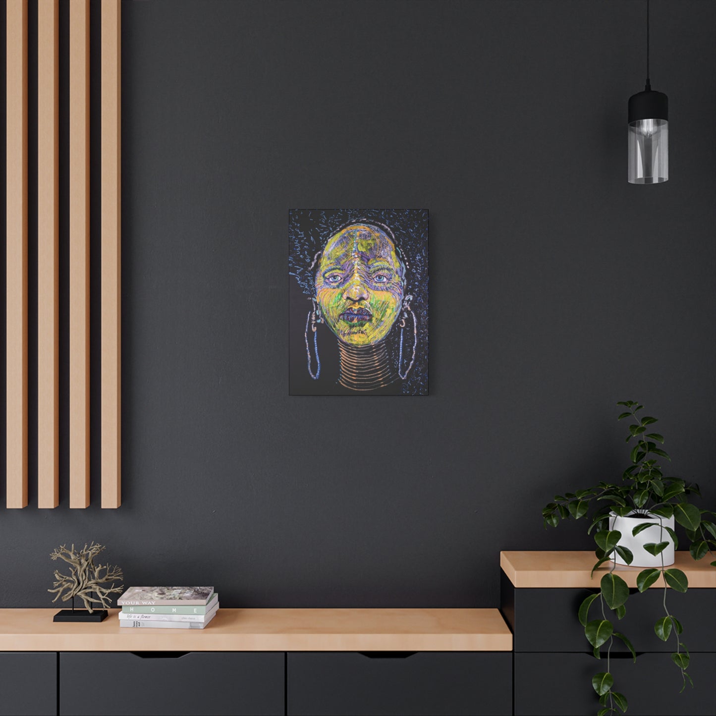 Native Daughter - Matte Canvas Print