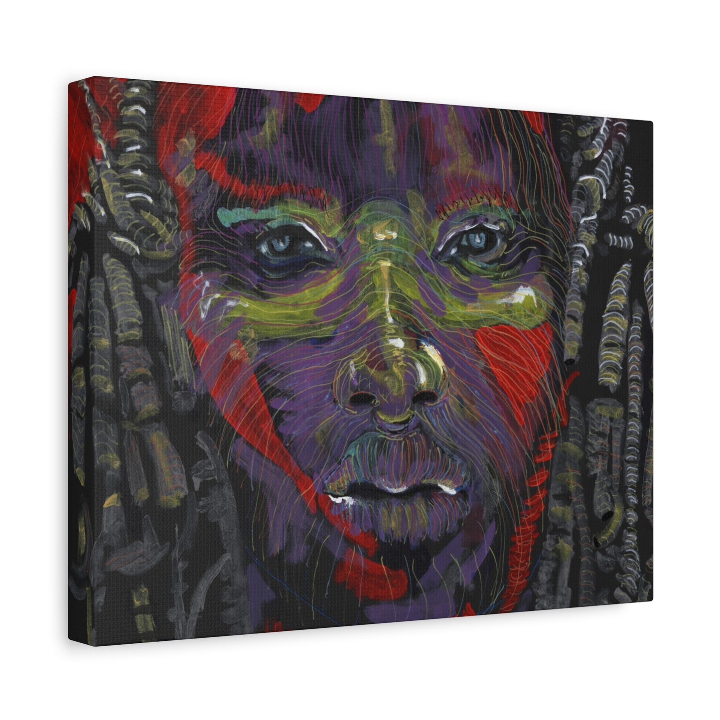 The Warrior - Matte Canvas Print