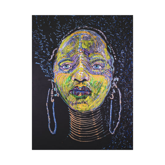 Native Daughter - Matte Canvas Print