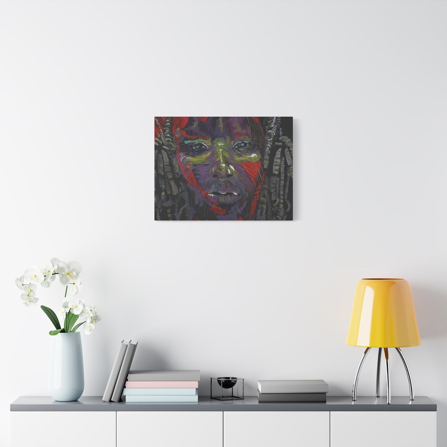 The Warrior - Matte Canvas Print