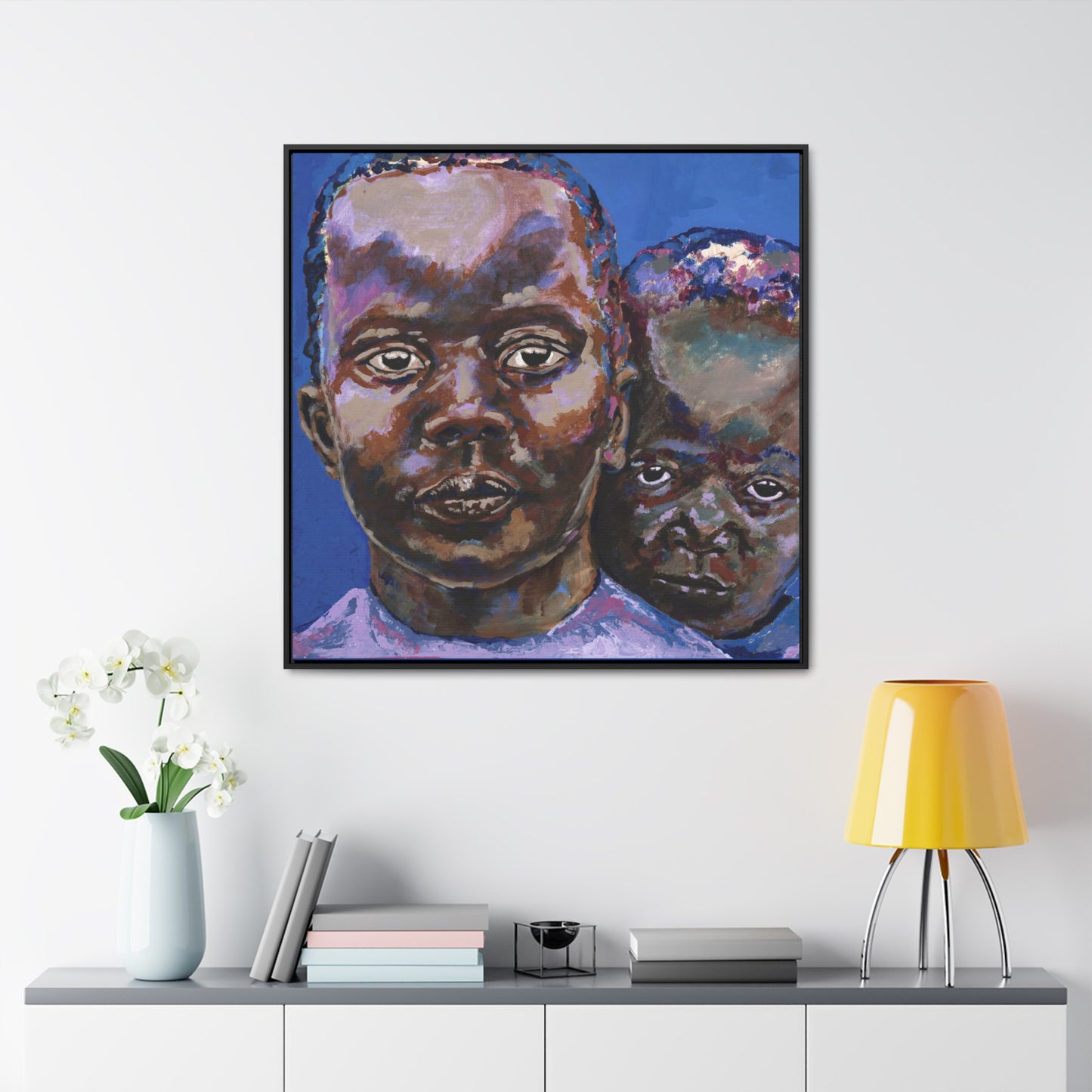 We See You - Framed Canvas Print