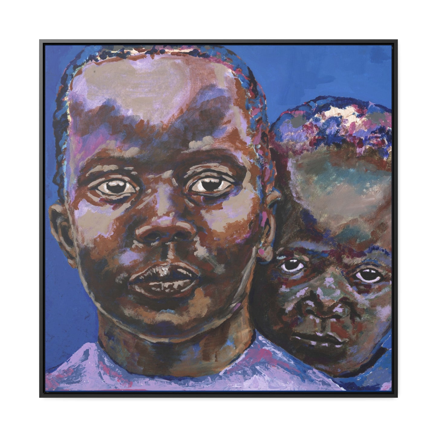 We See You - Framed Canvas Print
