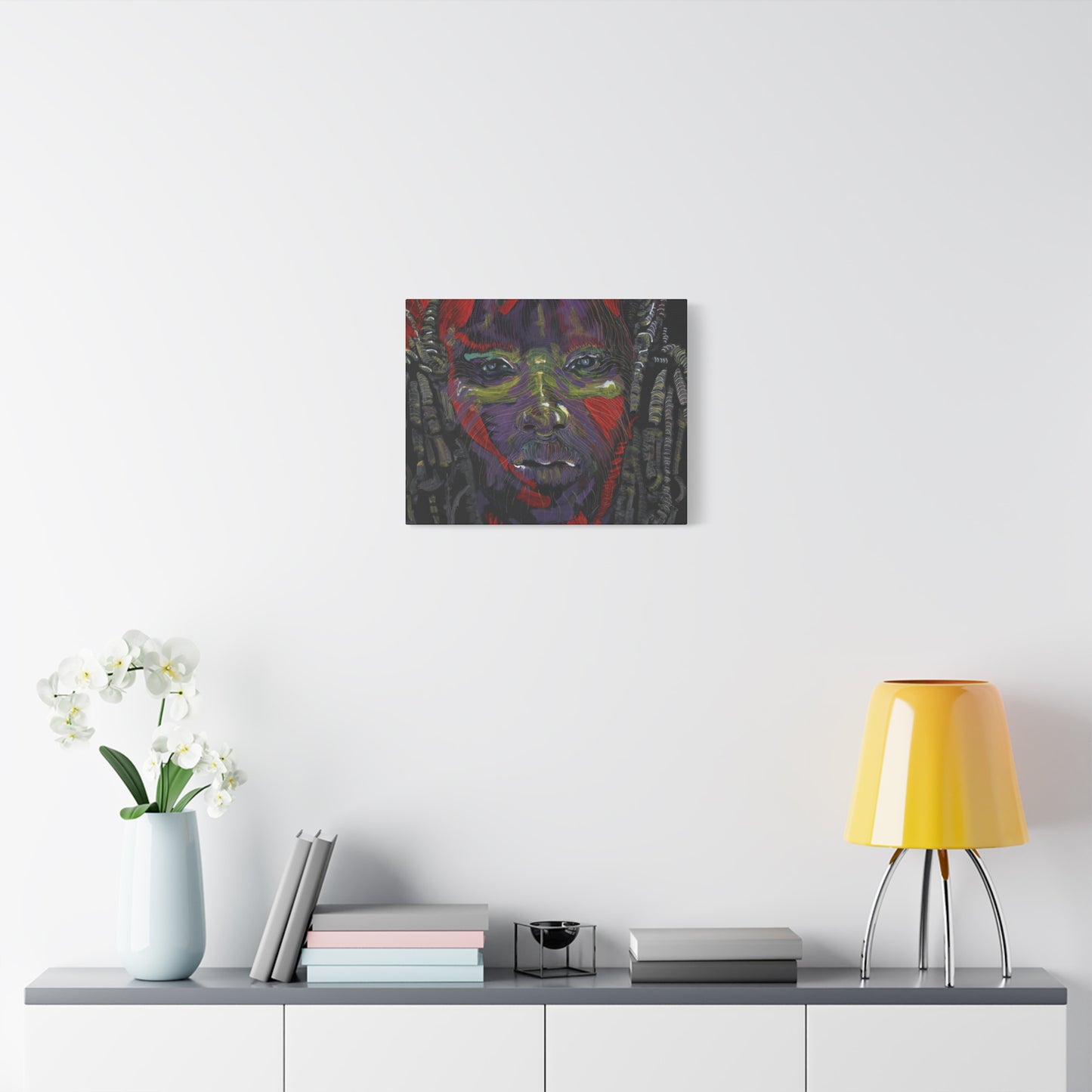 The Warrior - Matte Canvas Print