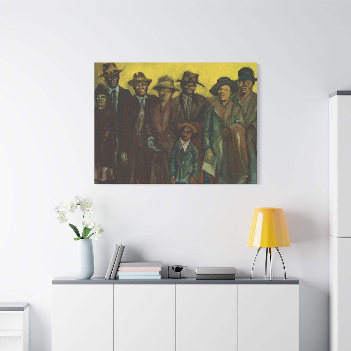 The Immigrants - Matte Canvas Prints