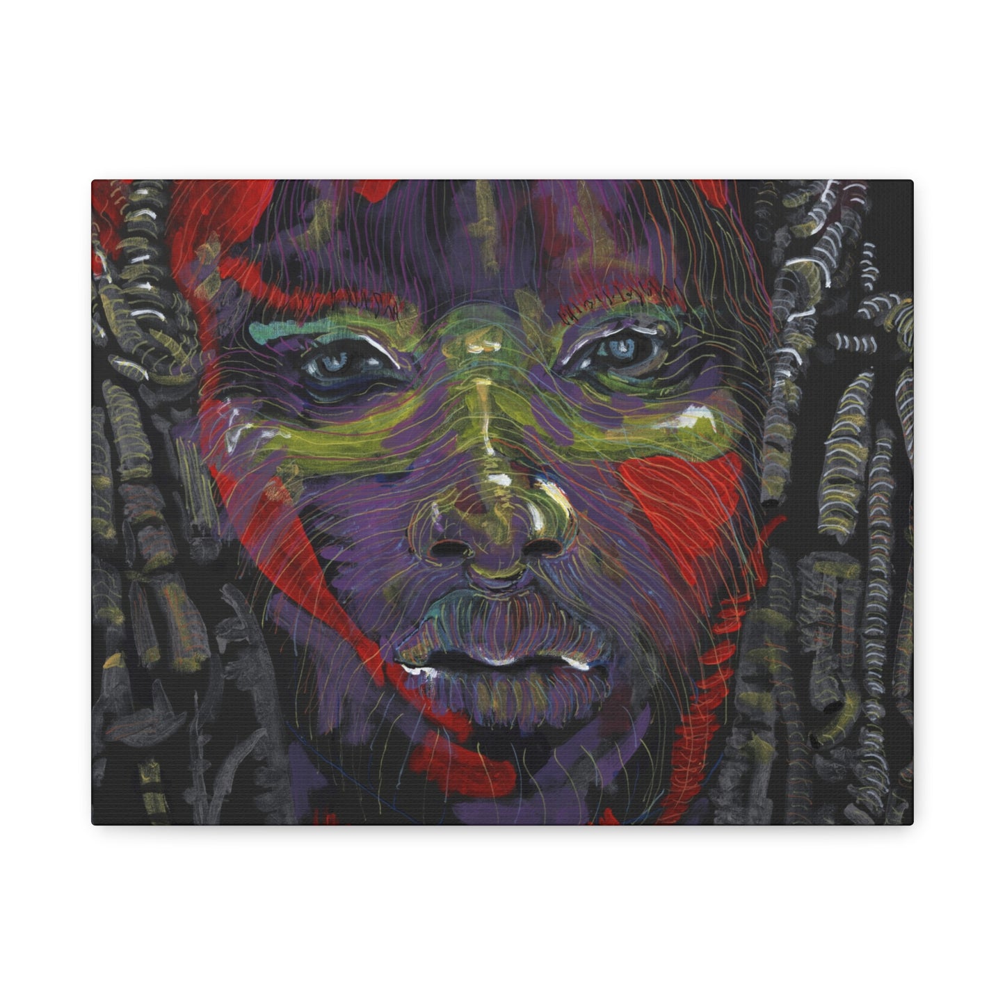 The Warrior - Matte Canvas Print