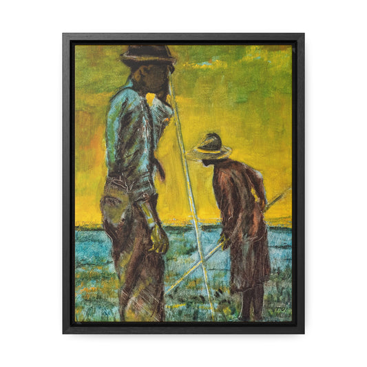 Sundown - Framed Canvas Print