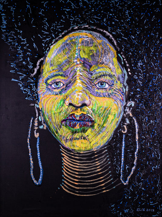 Native Daughter (Chromluxe Metal Print)