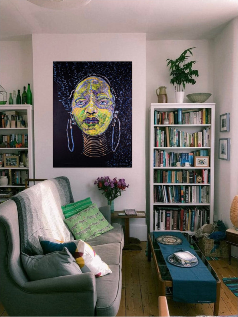 Native Daughter (Chromluxe Metal Print)