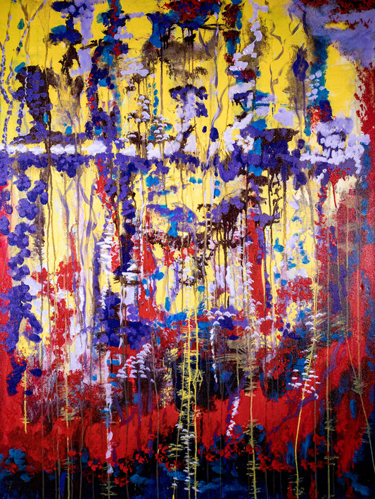 Celebration of Spring (Luxe Canvas Giclee Print)